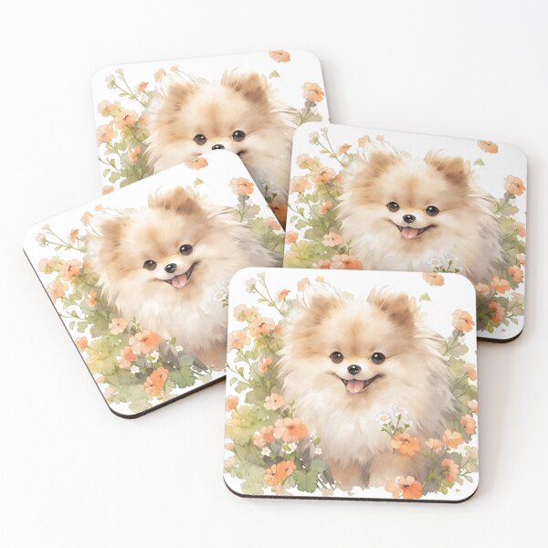 Item preview, A Fluffy Delight Amidst Peachy Petals designed and sold by LittleLuvies.