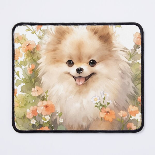 Item preview, A Fluffy Delight Amidst Peachy Petals designed and sold by LittleLuvies.