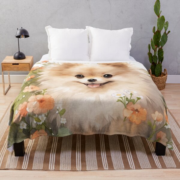 Item preview, A Fluffy Delight Amidst Peachy Petals designed and sold by LittleLuvies.
