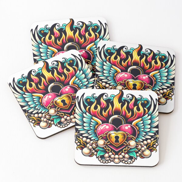 Item preview, Heart with wings designed and sold by aixinastudio.
