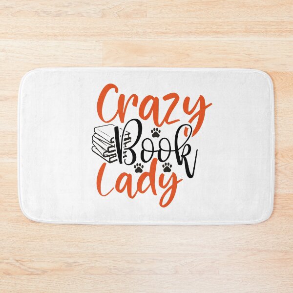 Item preview, Crazy Book Lady Reading Book  designed and sold by chipmuckdesignn.
