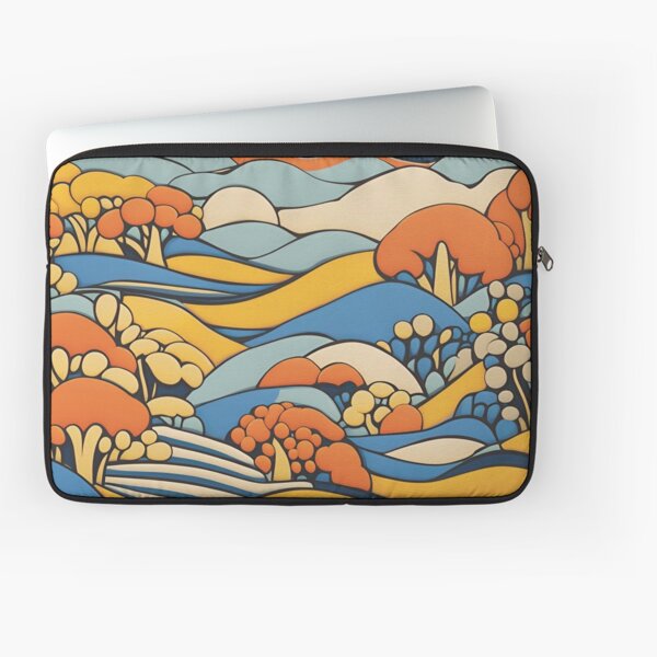 Item preview, An art deco landscape designed and sold by Liz Loasby.
