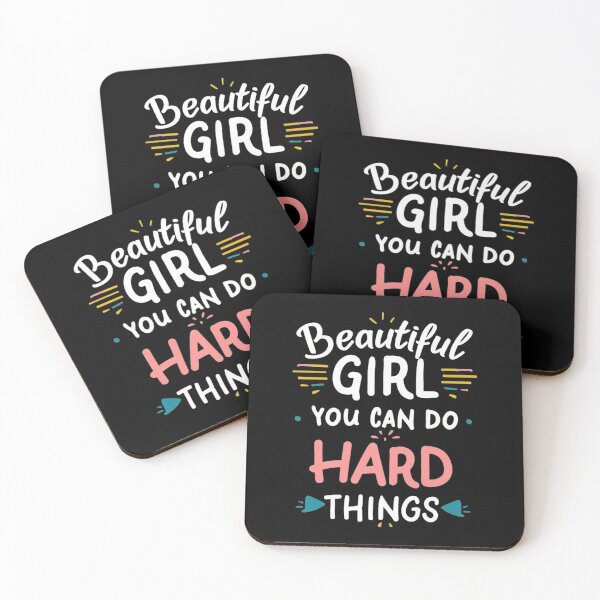 Item preview, Beautiful girl you can do hard things designed and sold by PawelNature.