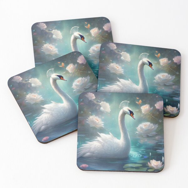 Item preview, AI Dream Peacock Swan 7 designed and sold by Mortinus.