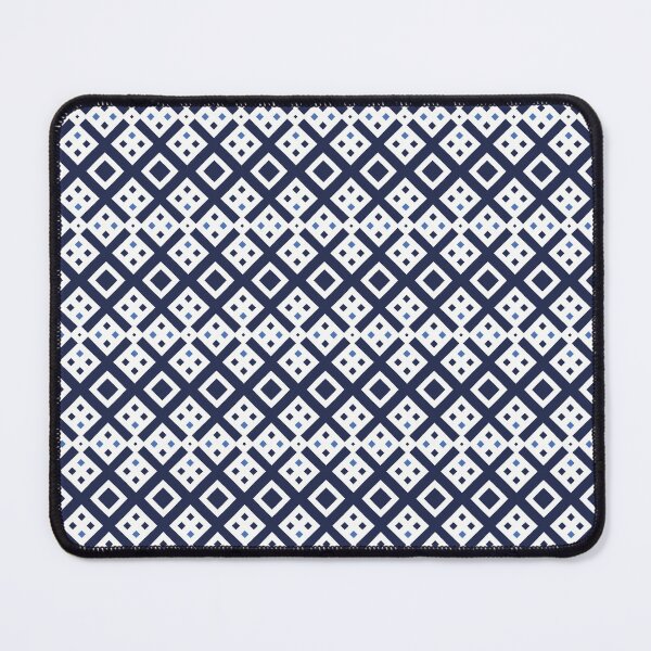 Item preview, Navy Geometric Art - Symmetrical Pattern designed and sold by Looming Lines.