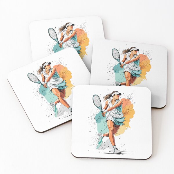 Item preview, jugadora de tenis designed and sold by Sketch-Shack.