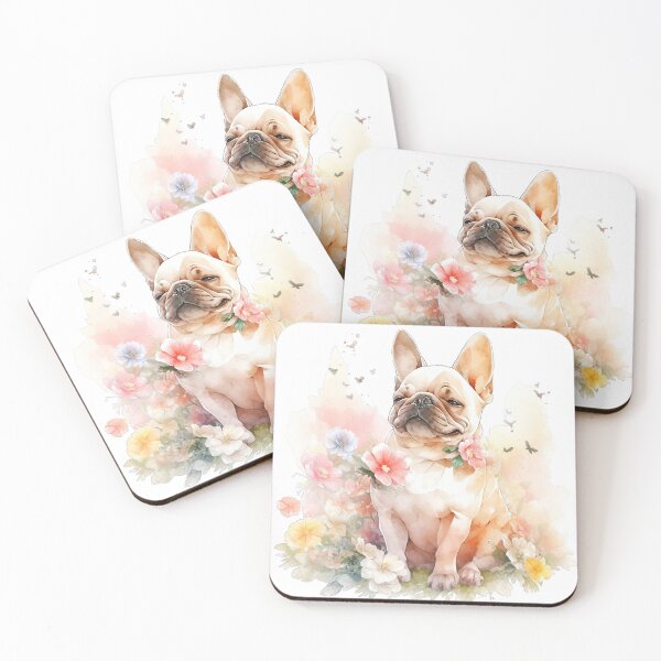 Item preview, French Bulldog's Floral Haven designed and sold by LittleLuvies.