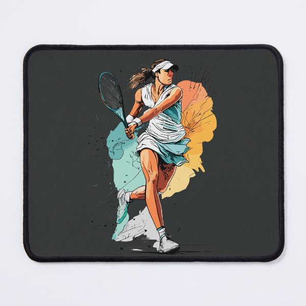 Item preview, Female Tennis Player designed and sold by Sketch-Shack.