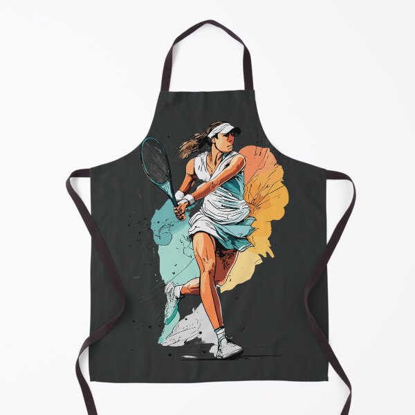 Item preview, Female Tennis Player designed and sold by Sketch-Shack.