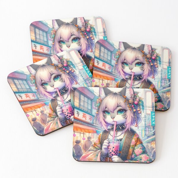 Item preview, gato harajuku designed and sold by Capybaradox.