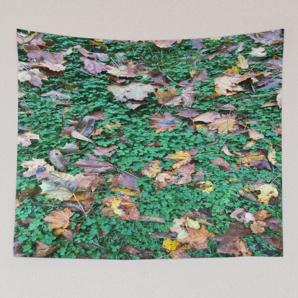 Item preview, Autumn Leaves on Clover designed and sold by Maureen Zaharie.