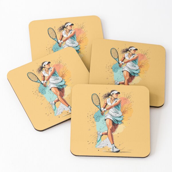 Item preview, jugadora de tenis designed and sold by Sketch-Shack.