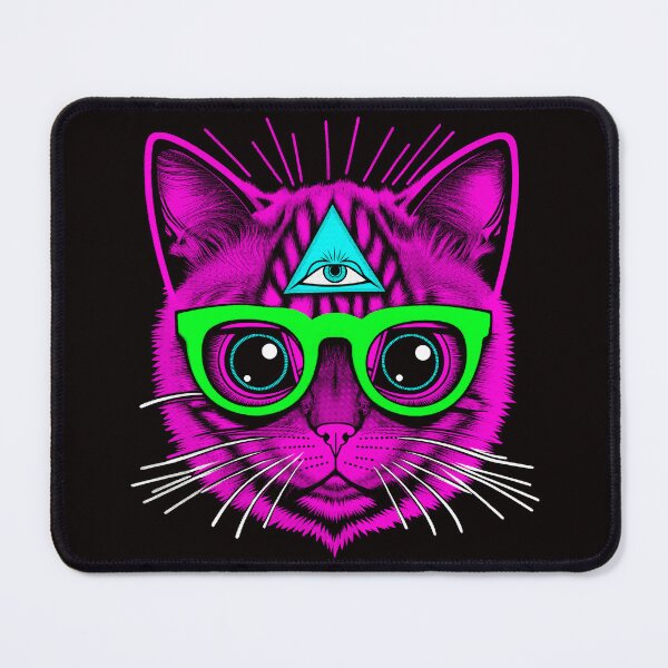 Item preview, Shaman Kitty Pink Illuminati designed and sold by GrizzlyGaz.