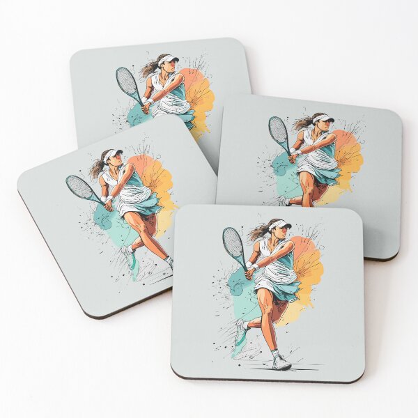 Item preview, jugadora de tenis designed and sold by Sketch-Shack.