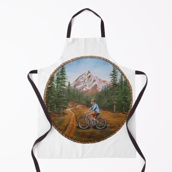 Item preview, Biker and mountains landscape designed and sold by PawelNature.