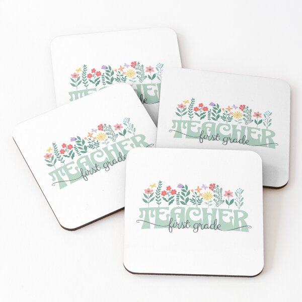 Item preview, First Grade Teacher, Flowers designed and sold by kowendesigns.
