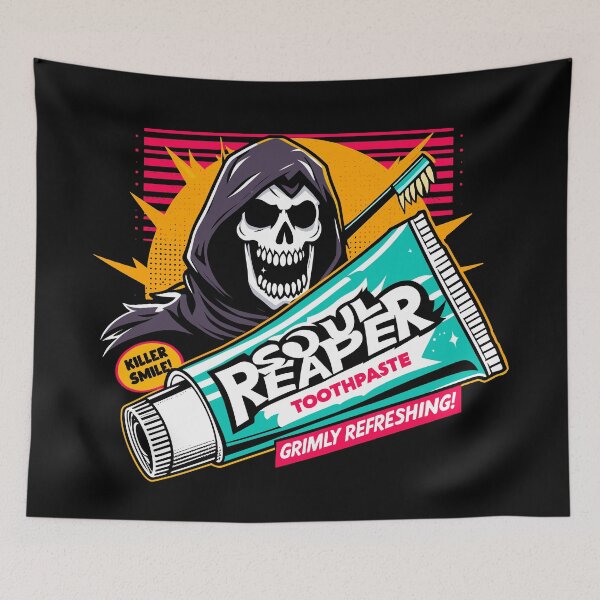 Item preview, Soulreaper Toothpaste, Grimly Refreshing! designed and sold by RafaelLima7.