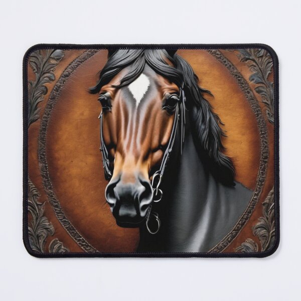 Item preview, Horse On Embossed Imitation Leather designed and sold by shutterrudder.