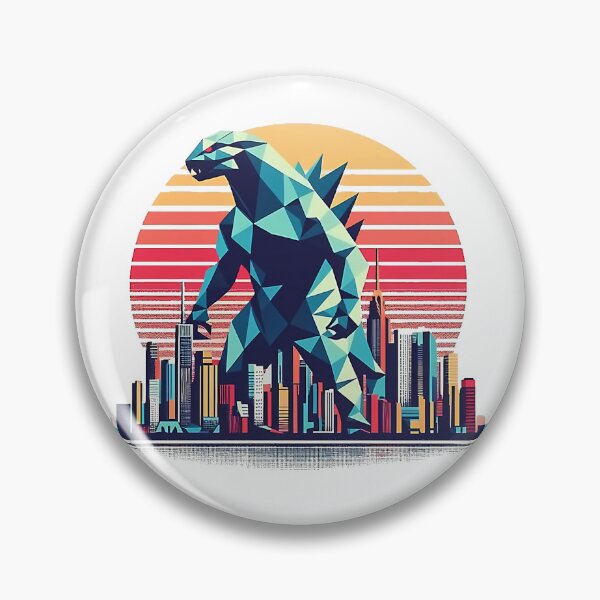 Artikelvorschau, Retro Godzilla entworfen und verkauft von Fantes.