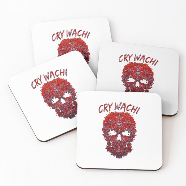 Item preview, Kai Wachi Merch Cry Wachi Flowers Skull designed and sold by stpommerouge.