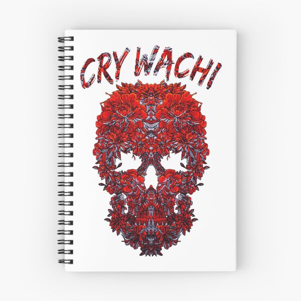 Item preview, Kai Wachi Merch Cry Wachi Flowers Skull designed and sold by stpommerouge.