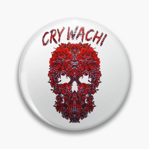 Item preview, Kai Wachi Merch Cry Wachi Flowers Skull designed and sold by stpommerouge.