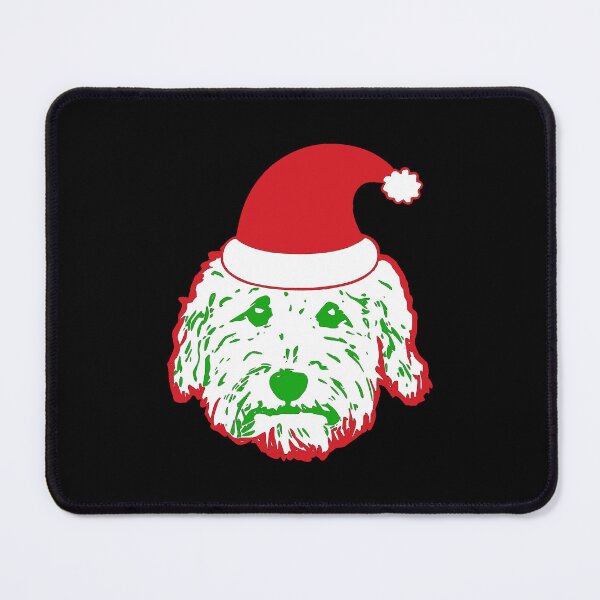 Item preview, Christmas Goldendoodles! Santa Labradoodles - Holiday doodle dog for the season designed and sold by smooshfaceutd.