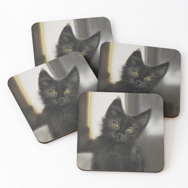 Item preview, Black Kitten designed and sold by Pansymade.
