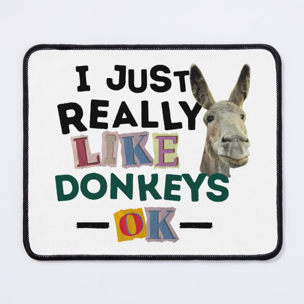 Item preview, Peaceful Pastures Donkey Rescue I Just Really Like Donkeys Ok designed and sold by Ppdr.