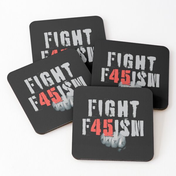 Item preview, Fight MAGA Fascism Vote Democratic Political Design designed and sold by EarthArtDesigns.