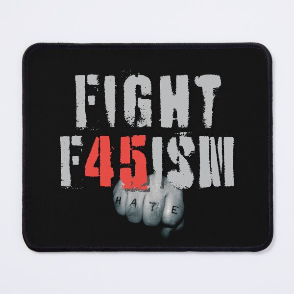 Item preview, Fight MAGA Fascism Vote Democratic Political Design designed and sold by EarthArtDesigns.