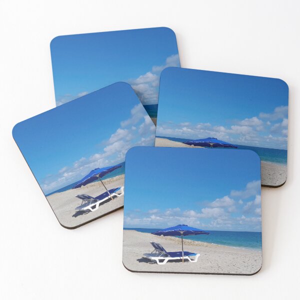 Item preview, Serenity by the Shore: Beach Chair and Umbrella Oasis designed and sold by DarlingsTees.