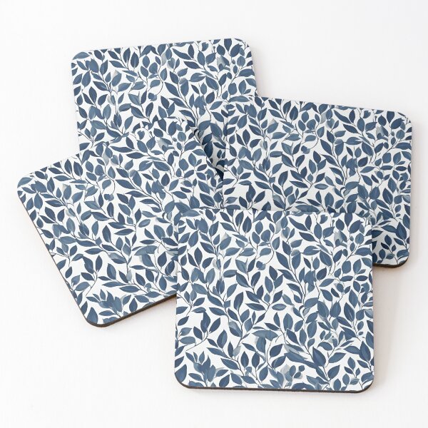Item preview, Serene Blue Leaf  designed and sold by Lily-and-Lyle.