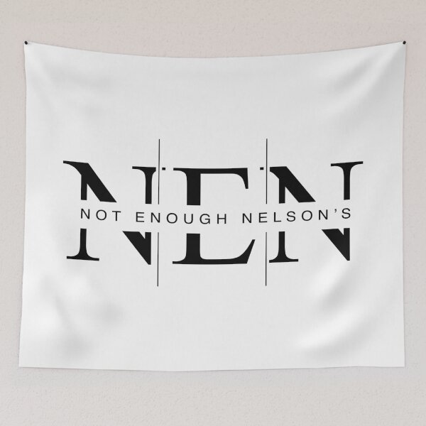 Item preview, not enough nelsons merch not enough nelsons logo designed and sold by stpommerouge.