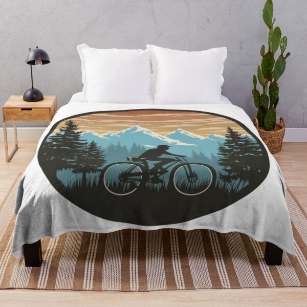 Item preview, Biker and mountains landscape designed and sold by PawelNature.