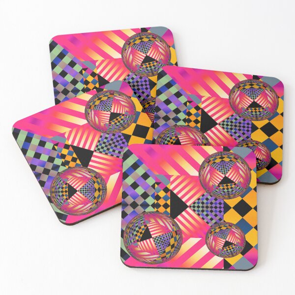 Item preview, Elegant colors and shapes - Pink version designed and sold by adam1762.