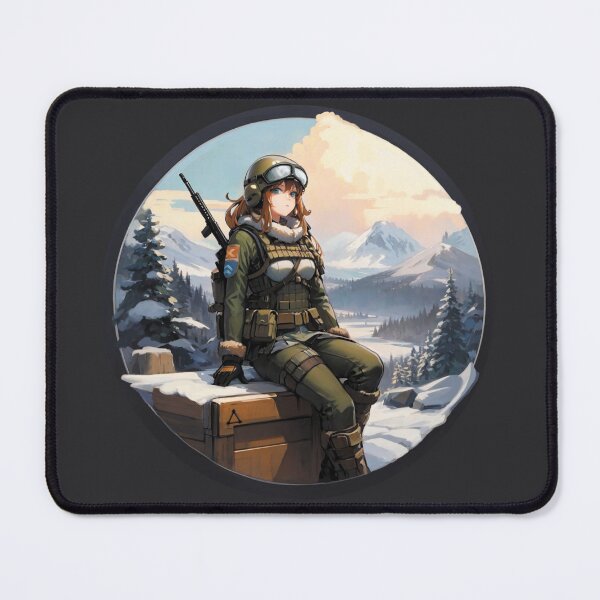 Item preview, Operator Waifu. Tacticool winter anime  designed and sold by Perke8.