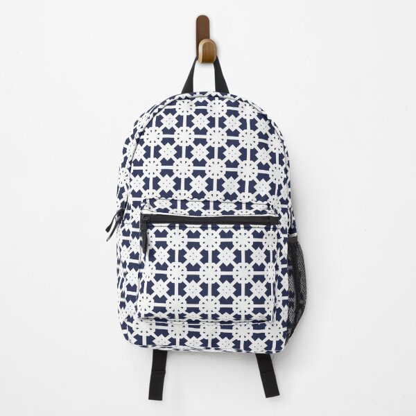 Item preview, Cosmic Dance - Navy Geometric Shapes designed and sold by Looming Lines.