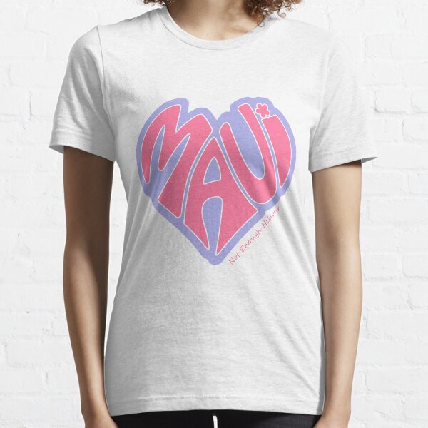 Item preview, Not Enough Nelsons Merch Maui Heart designed and sold by stpommerouge.