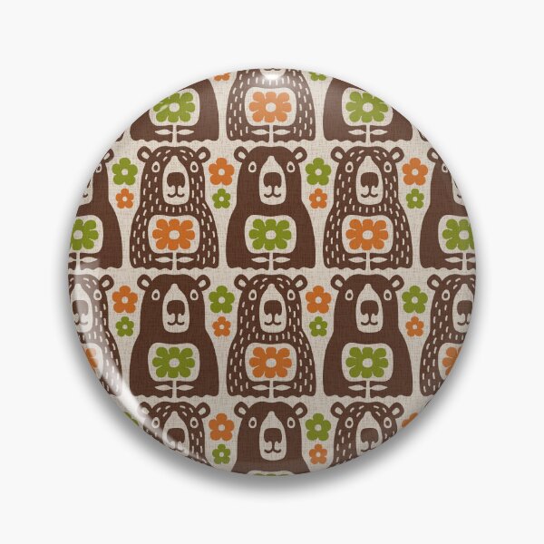 Item preview, Flower Bear Pattern designed and sold by tonymagnerart.