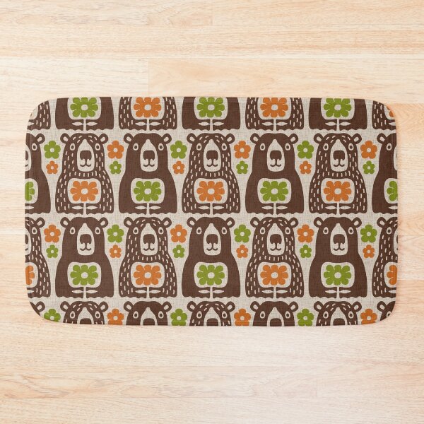 Item preview, Flower Bear Pattern designed and sold by tonymagnerart.