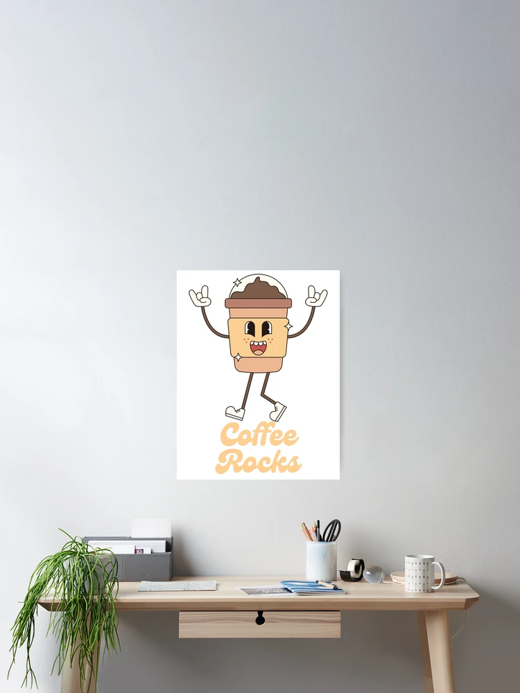 Thumbnail 2 of 3, Poster, Coffee Rocks designed and sold by Cory Galindez.