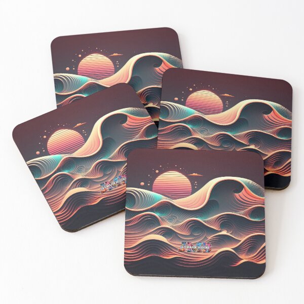 Item preview, Neon Waves without Quote 4/28 designed and sold by Jenson Major.