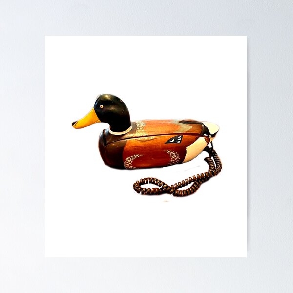 Item preview, Vintage Retro Duck Mallard Telephone Lan Line designed and sold by BubbaCommerce.