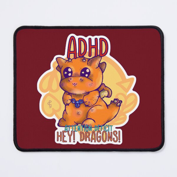 Item preview, ADHD Dragon designed and sold by Sutilmente.