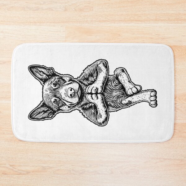 Item preview, Australian Cattle Dog Puppy Funny ACD Dogs Tree Pose Asana designed and sold by GrandeDuc.