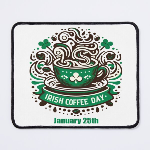 Item preview, Jan 25th - Irish Coffee Day designed and sold by CrankyOldDude.