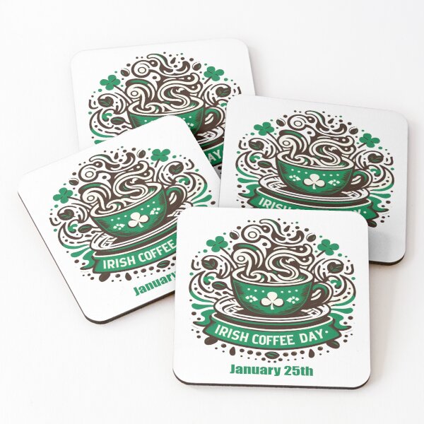 Item preview, Jan 25th - Irish Coffee Day designed and sold by CrankyOldDude.