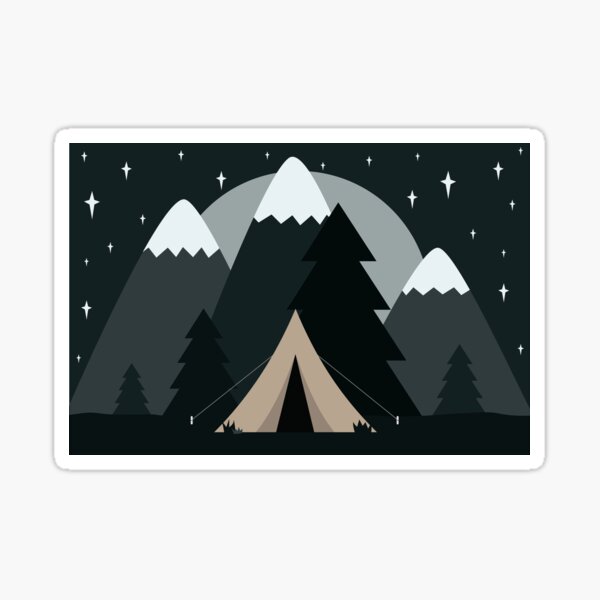 Item preview, Cute Camp Trees designed and sold by bishiratkhayr.