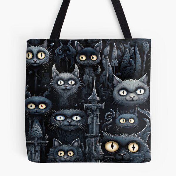 Item preview, Crazy Gothic Cats No.1 designed and sold by Pixelartistin.